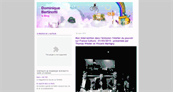 Desktop Screenshot of dominique-bertinotti.fr